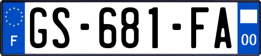 GS-681-FA