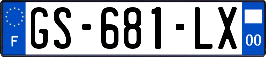 GS-681-LX