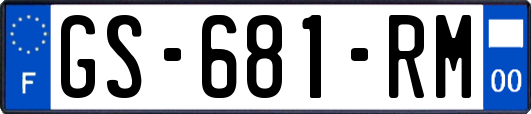 GS-681-RM