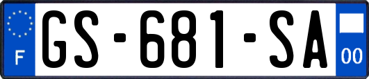 GS-681-SA