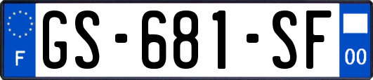 GS-681-SF