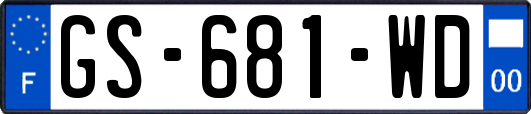 GS-681-WD
