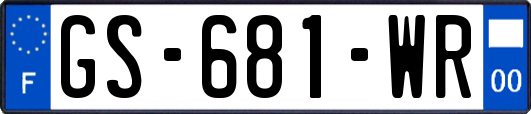 GS-681-WR
