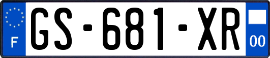 GS-681-XR