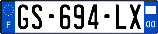GS-694-LX