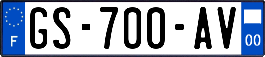 GS-700-AV