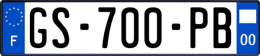 GS-700-PB