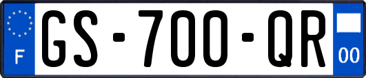 GS-700-QR