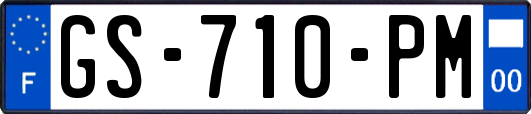 GS-710-PM