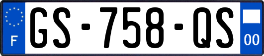 GS-758-QS