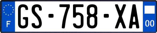 GS-758-XA