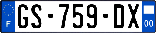 GS-759-DX