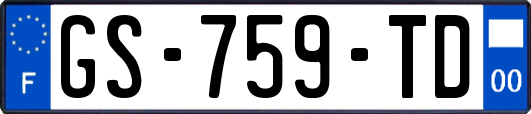 GS-759-TD