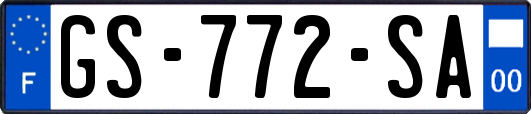 GS-772-SA