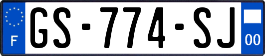 GS-774-SJ