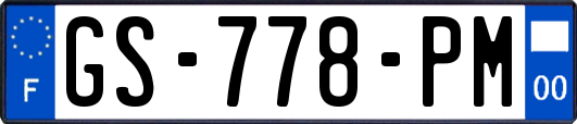 GS-778-PM