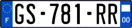 GS-781-RR