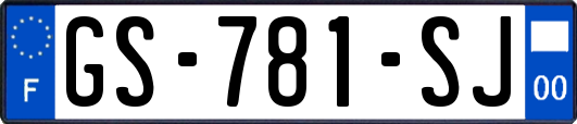 GS-781-SJ
