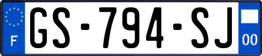 GS-794-SJ