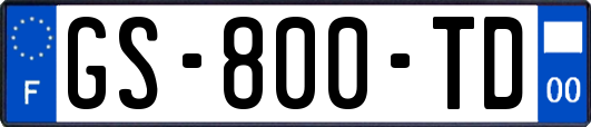 GS-800-TD