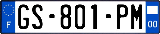 GS-801-PM