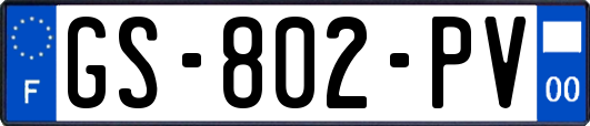 GS-802-PV
