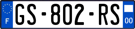 GS-802-RS