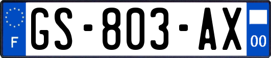 GS-803-AX