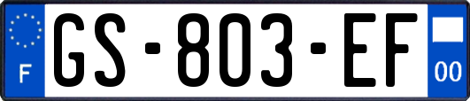 GS-803-EF