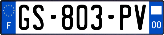 GS-803-PV