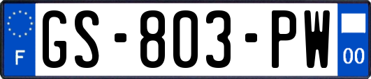 GS-803-PW