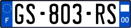 GS-803-RS