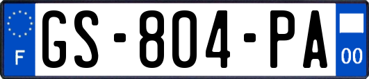 GS-804-PA