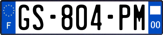 GS-804-PM