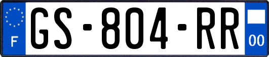 GS-804-RR