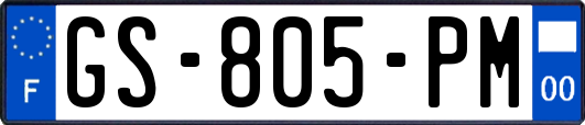 GS-805-PM