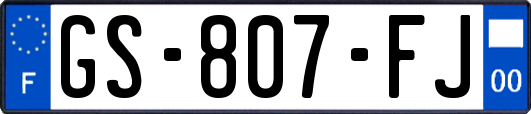 GS-807-FJ