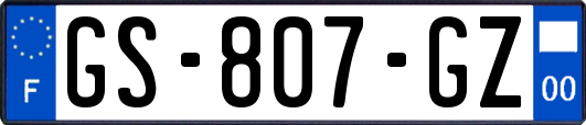 GS-807-GZ