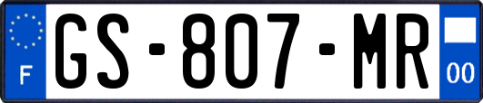 GS-807-MR