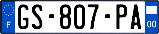 GS-807-PA