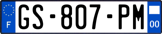 GS-807-PM