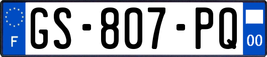 GS-807-PQ