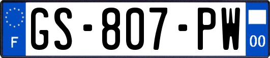 GS-807-PW