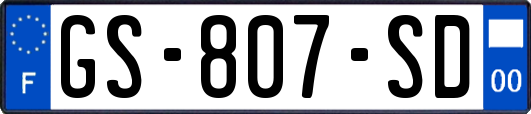 GS-807-SD