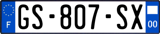 GS-807-SX