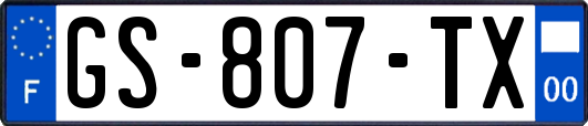 GS-807-TX