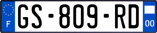 GS-809-RD