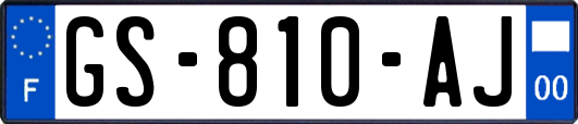 GS-810-AJ