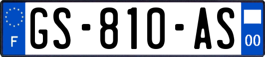 GS-810-AS