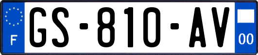 GS-810-AV